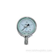 Anti-vibration gauge stainless pressure gauge for marine